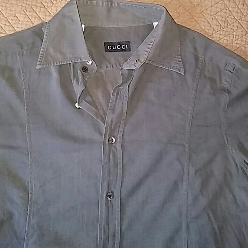 Tom Ford Era Gucci Short Sleeve Cuban Style Shirt